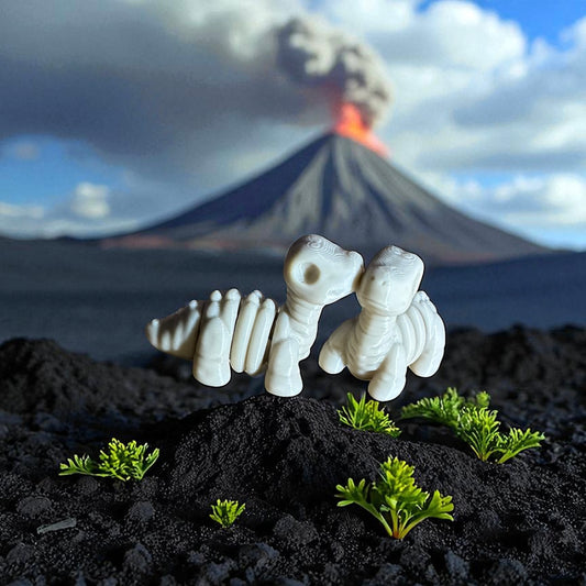 Baby Brontosaurus Skeleton