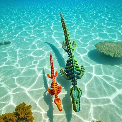 Flexi Skeleton Mosasaurus