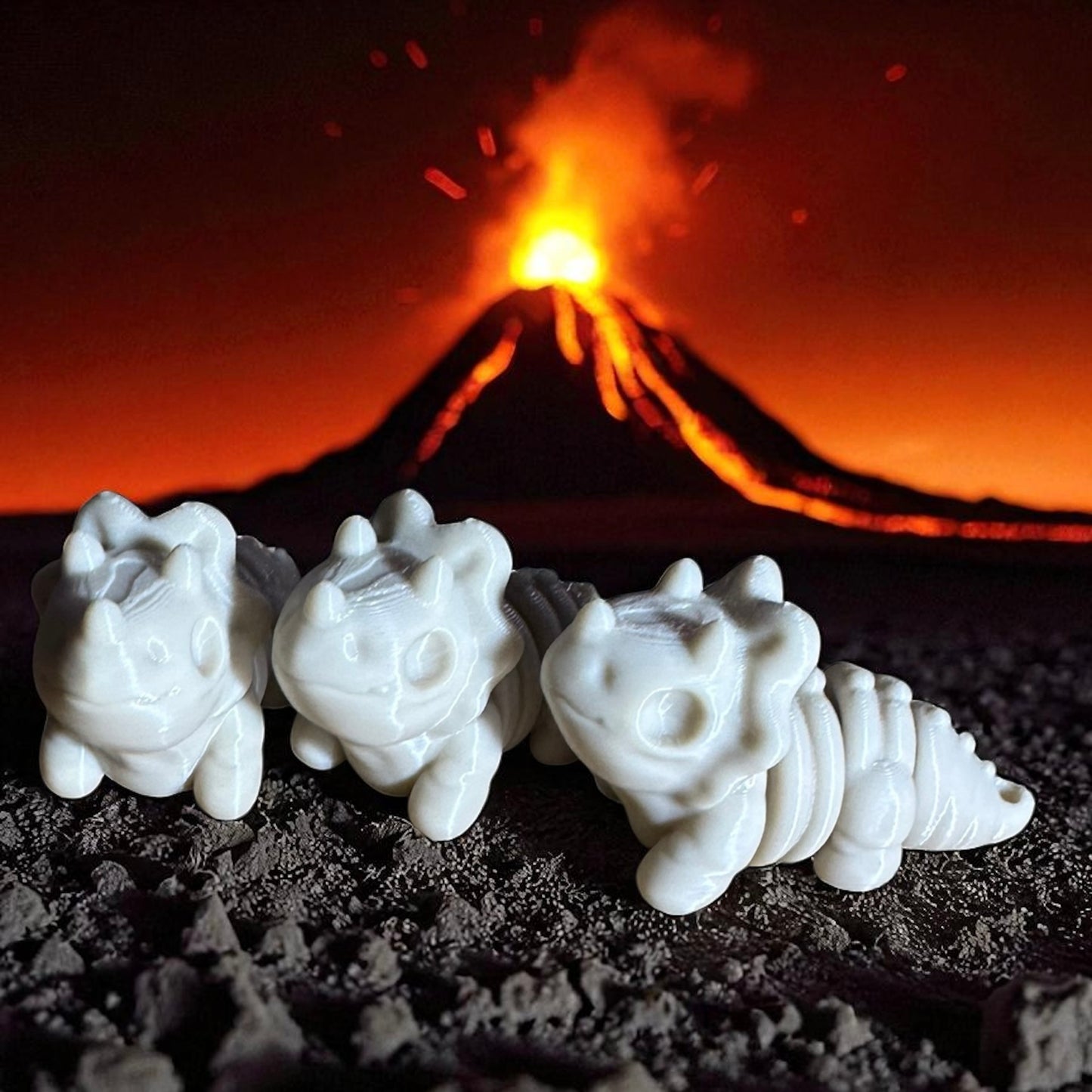 Baby Triceratops Skeleton