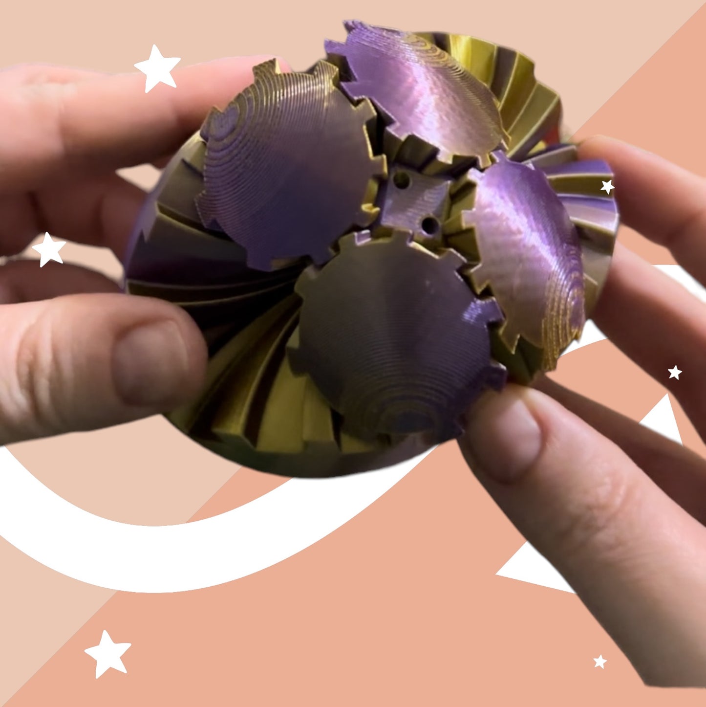 Fidget Gear Ball