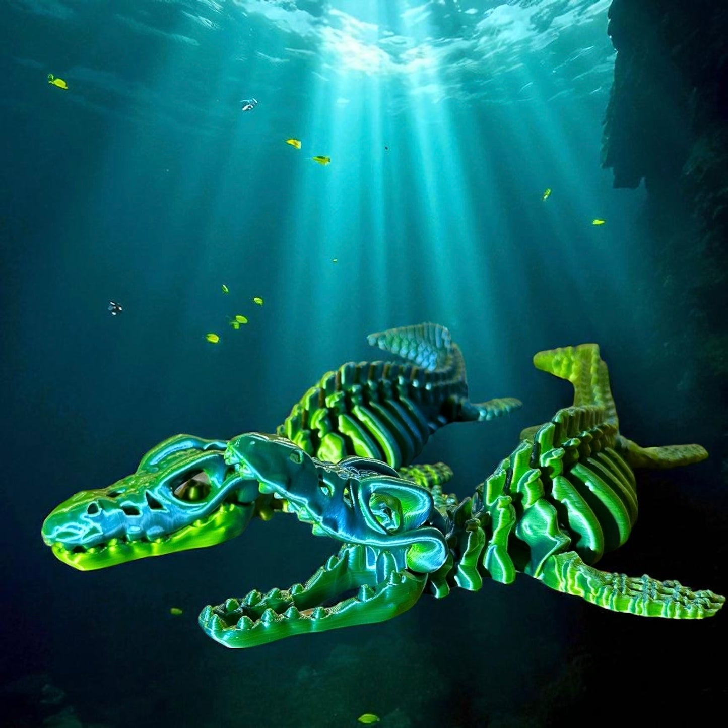 Flexi Skeleton Mosasaurus