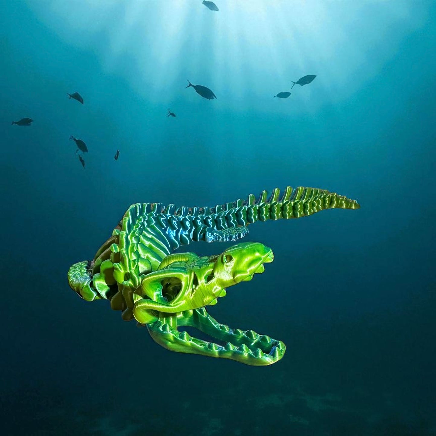 Flexi Skeleton Mosasaurus