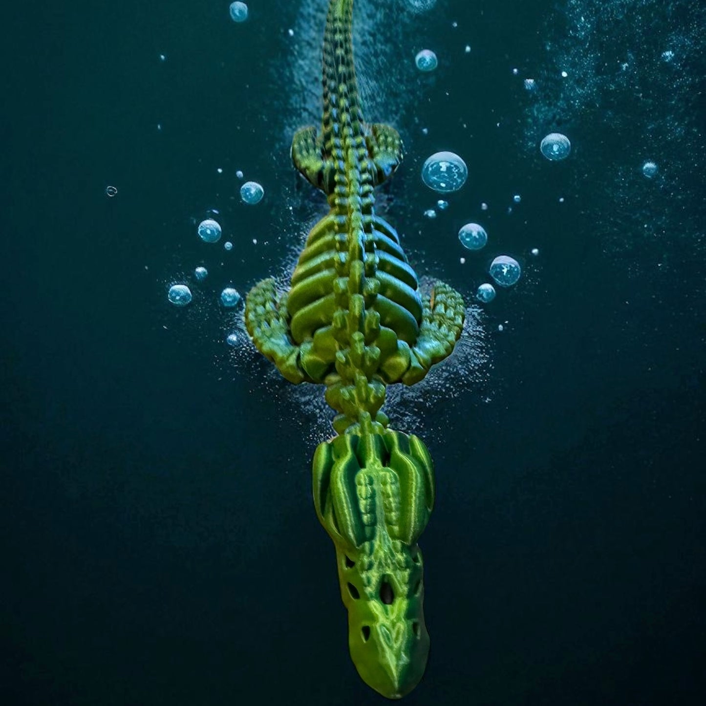 Flexi Skeleton Mosasaurus